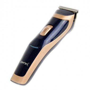 Машинка для стрижки волос Gemei GM-6005 Professional 3 Вт аккумуляторная титановые ножи + 4 насадки и щетка (44015 IM)