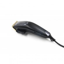 Машинка для стрижки волос Gemei GM 836 Professional Black 3 Вт, титановые ножи, регулятор длины, 10 насадок + чехол и накидка в подарок (46765 IM)
