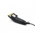 Машинка для стрижки волос Gemei GM 836 Professional Black 3 Вт, титановые ножи, регулятор длины, 10 насадок + чехол и накидка в подарок (46765 IM)
