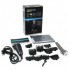 Машинка для стрижки волос Gemei GM 836 Professional Black 3 Вт, титановые ножи, регулятор длины, 10 насадок + чехол и накидка в подарок (46765 IM)