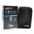 Машинка для стрижки волос Gemei GM 836 Professional Black 3 Вт, титановые ножи, регулятор длины, 10 насадок + чехол и накидка в подарок (46765 IM)