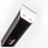 Машинка триммер для стрижки волос VGR V-021 Professional Black беспроводная аккумуляторная 10 Вт мужская USB зарядка стальные ножи 3 съемные насадки
