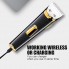 Машинка для стрижки волос мужская VGR V-022 Professional беспроводная аккумуляторная 10 Вт зарядка от USB стальные ножи регулятор и 3 съемные насадки