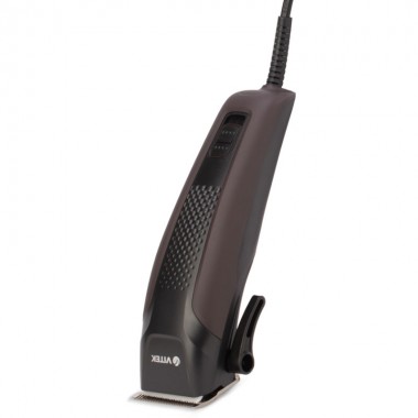 Машинка для стрижки волосся Vitek VT-2581 Black/Brown електрична провідна 7 Вт ножі з кераміки регулятор довжини 4 знімні насадки