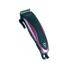Машинка для стрижки волос Maestro MR-651 Violet 15 Вт питание от сети 220 В ножи из нержавеющей стали + 4 насадки (MR-651)