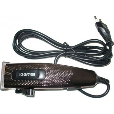 Машинка для стрижки волосся Gemei GM 837 Professional 15 Вт титанові ножі 10 насадок + чохол та накидка в подарунок (45924 IM)