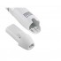 Машинка для стрижки волос Kemei LFQ-KM-6688 Professional White 3 Вт беспроводная титановый и керамический ножи 4 насадки + запасной аккумулятор (KM-6688 D)