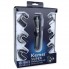 Набор для стрижки волос 11 в 1 Kemei KM-600 Super Kit Black 5 Вт аккумуляторная машинка бритва и триммер + подставка (46691 I-D)