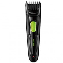 Машинка для стрижки волос VGR V-019 Professional Black 5 Вт аккумуляторная водонепроницаемая USB зарядка + насадка 2-18 мм (V-019 DK)
