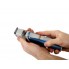 Триммер для стрижки бороды для носа и тела Mirta SpeedPRO15 HT-5221-В беспроводная машинка на 5 Вт c USB зарядкой 15 насадок стальные ножи Синий