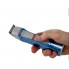 Триммер для стрижки бороды для носа и тела Mirta SpeedPRO15 HT-5221-В беспроводная машинка на 5 Вт c USB зарядкой 15 насадок стальные ножи Синий