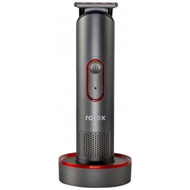 Беспроводная машинка для стрижки волос Rotex RHC165-S мужской аккумуляторный триммер на 2 Вт стальные ножи 4 насадки база с зарядкой от USB