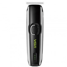 Триммер для бороды и усов, для тела VGR V-020 Professional Black 5 Вт аккумуляторный, влагозащита, 3 насадки, USB зарядка + защитная крышка для ножей (V-020 DK) Триммер для бороды и усов, для тела VGR V-020 Professional Black 5 Вт аккумуляторный, влагозащита, 3 насадки, USB зарядка + защитная крышка для ножей (V-020 DK)