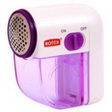 Машинка для стрижки катышков с одежды Rotex RCC100-S White/Violet питание 2xАА, прозрачный контейнер + защитная сеточка (RCC-100-S YS) Машинка для стрижки катышков с одежды Rotex RCC100-S White/Violet питание 2xАА, прозрачный контейнер + защитная сеточка (RCC-100-S YS)