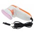 Машинка для видалення катишків з одягу Gemei GM-230 Pro White/Orange 3 Вт живлення від мережі 220 В із захисною сіточкою для будь-якої тканини (46839)