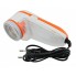 Машинка для видалення катишків з одягу Gemei GM-230 Pro White/Orange 3 Вт живлення від мережі 220 В із захисною сіточкою для будь-якої тканини (46839)