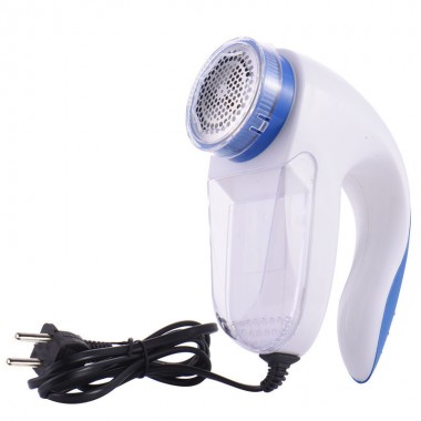 Машинка для видалення катишків з одягу Lint Remover YX-5880 White/Blue 4 Вт від мережі 220 v (44518)