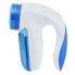 Машинка для удаления катышков с одежды Lint Remover 2028 White/Blue беспроводная аккумуляторная 4.5 Вт зарядка от USB + 2 запасных ножа
