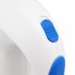 Машинка для удаления катышков с одежды Lint Remover 2028 White/Blue беспроводная аккумуляторная 4.5 Вт зарядка от USB + 2 запасных ножа