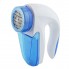 Машинка для удаления катышков с одежды Lint Remover 2028 White/Blue беспроводная аккумуляторная 4.5 Вт зарядка от USB + 2 запасных ножа