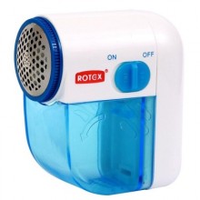 Машинка для стрижки катышков с вязаной одежды Rotex RCC100-S White/Blue питание 2xАА прозрачный контейнер + защитная сеточка (RCC-100-S YS) Машинка для стрижки катышков с вязаной одежды Rotex RCC100-S White/Blue питание 2xАА прозрачный контейнер + защитная сеточка (RCC-100-S YS)