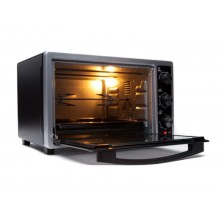 Духовка электрическая настольная Camry CR 6018 35 л домашняя печь для кухни с конвекцией на 2.2 кВт для выпечки пиццы и мяса гриль на вертеле размеры 51х32,5х39 см Духовка электрическая настольная Camry CR 6018 35 л домашняя печь для кухни с конвекцией на 2.2 кВт для выпечки пиццы и мяса гриль на вертеле размеры 51х32,5х39 см