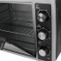 Духовка электрическая настольная Camry CR 6018 35 л домашняя печь для кухни с конвекцией на 2.2 кВт для выпечки пиццы и мяса гриль на вертеле размеры 51х32,5х39 см