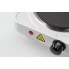 Электрическая настольная плита Hot Plate JX-1010A 1000 Вт переносная варочная панель на 1 конфорку 15.5 см с терморегулятором питание от сети Белая