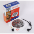 Электрическая настольная плита Hot Plate JX-1010B 1000 Вт переносная спиральная варочная панель на 1 конфорку 15.5 см с терморегулятором питание от сети Белая