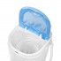 Портативная стиральная машинка с вертикальной загрузкой MESKO MS 8053 White 400 Вт переносная полуавтомат для дачи без водопровода с загрузкой до 3 кг с сушкой