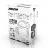 Портативная стиральная машинка с вертикальной загрузкой MESKO MS 8053 White 400 Вт переносная полуавтомат для дачи без водопровода с загрузкой до 3 кг с сушкой