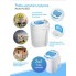 Портативная стиральная машинка с вертикальной загрузкой MESKO MS 8053 White 400 Вт переносная полуавтомат для дачи без водопровода с загрузкой до 3 кг с сушкой