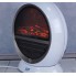 Тепловентилятор керамический Saya FL-1500 3D-КАМИН White напольный электрический обогреватель на 1,5 кВт для дома дачи и офиса 2 режима поворот на 90° (5245)