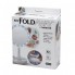 Зеркало для макияжа с Led подсветкой My Fold Away White настольное круглое, 10x увеличение, органайзер для аксессуаров + USB шнур (SO-6107 SH)