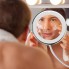 Зеркало для макияжа с Led подсветкой Ultra Flexible Mirror White увеличение 5x, поворот на 360° + присоска для крепления (233-20622947)