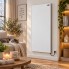 Керамічний інфрачервоний обігрівач HEATS 1000 White 1000 Вт до 20 м² - електрична панель зі шнуром, білий