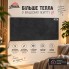 Керамічний обігрівач HEATS 1000 Anthracite 1000 Вт до 20 м² - панельний електричний зі шнуром, антрацит
