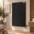 Керамический обогреватель HEATS 700 Anthracite 700 Вт для комнаты до 14 м² - настенная инфракрасная панель антрацит