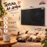 Настенный керамический обогреватель HEATS 700 Anthracite 700 Вт на 14 м² с терморегулятором