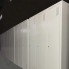 Шкаф для одежды металлический Emby ШОМ-300/3 разборный на 3 секции с полками вентиляцией и замком для раздевалок Светло-серый