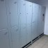 Шкаф для одежды металлический Emby ШОМ-400/4/8 разборный на 8 секций с полками вентиляцией и замками для школы детского сада офиса или спортзала Светло-серый
