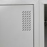 Шкаф для одежды металлический Emby ШОМ-400/5/10 разборный на 10 секций с полками вентиляцией и замками для школы детского сада офиса или спортзала Светло-серый