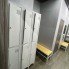 Шкаф для одежды металлический Emby ШОМ-300/2/4 разборный на 4 секции с полками вентиляцией и замками для школы детского сада офиса или спортзала Светло-серый