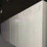 Шкаф для одежды металлический Emby ШОМ-400/4 разборный на 4 секции с полками вентиляцией и замками для школы детского сада офиса или спортзала Светло-серый