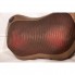 Масажна подушка для шиї спини та плечей з підігрівом Massage Pillow CHM-8028 масажер автомобільний та для дому на 8 роликів Коричневий (46477)