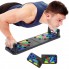 Платформа для отжиманий Push Up JT-006 домашний тренажер "упоры для отжиманий" складная доска со сменой положения ручек для прокачки плеч груди и спины