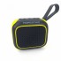 Портативная беспроводная блютуз колонка Hopestar A22 Mini 3 W с флешкой AUX портом FM радио и поддержкой TF Bluetooth 2.1 Чёрная с желтым