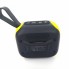Портативная беспроводная блютуз колонка Hopestar A22 Mini 3 W с флешкой AUX портом FM радио и поддержкой TF Bluetooth 2.1 Чёрная с желтым