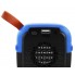 Портативная беспроводная блютуз колонка Hopestar T5 Mini 3 W карманная 6.7 х 5.6 см с FM радио флешкой AUX и TF Bluetooth 4.2 Синяя