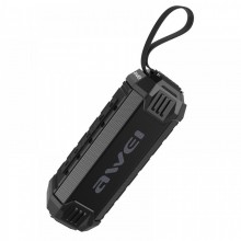 Портативная беспроводная экстремальная блютуз колонка Awei Y280 (Bluetooth, MP3, FM, AUX, Mic) мощная стерео акустика на 16 Вт ударопрочная и влагостойкая Черная Портативная беспроводная экстремальная блютуз колонка Awei Y280 (Bluetooth, MP3, FM, AUX, Mic) мощная стерео акустика на 16 Вт ударопрочная и влагостойкая Черная